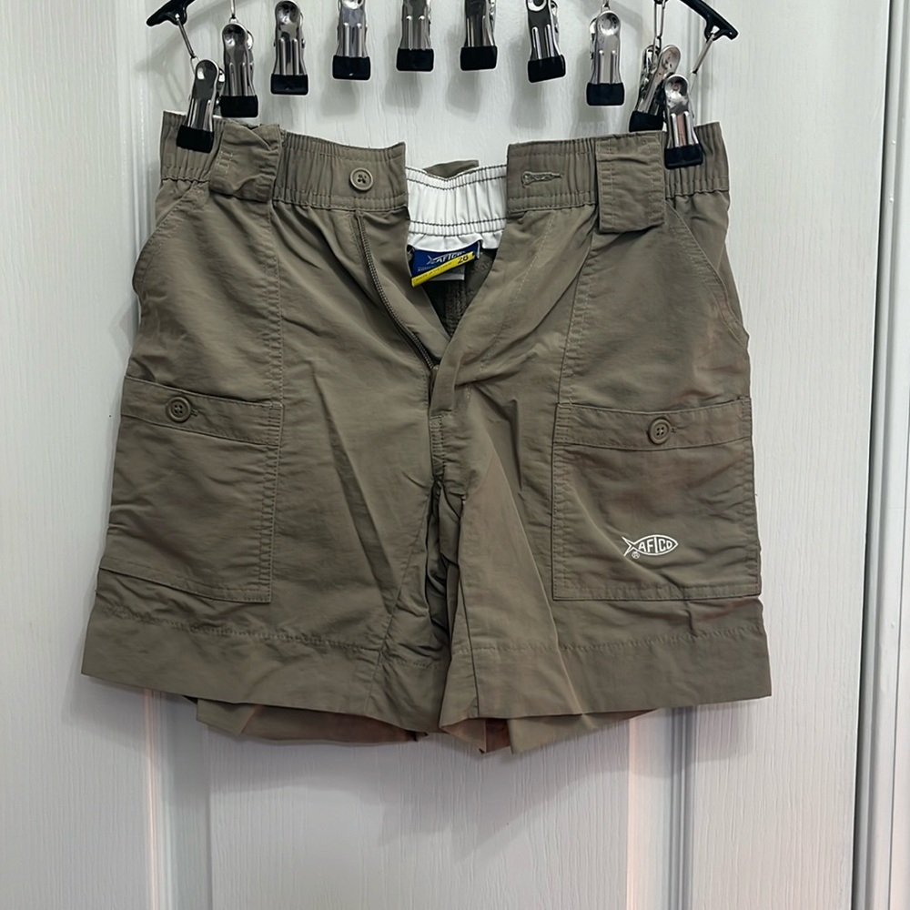 Khaki Aftco shorts - men’s 28